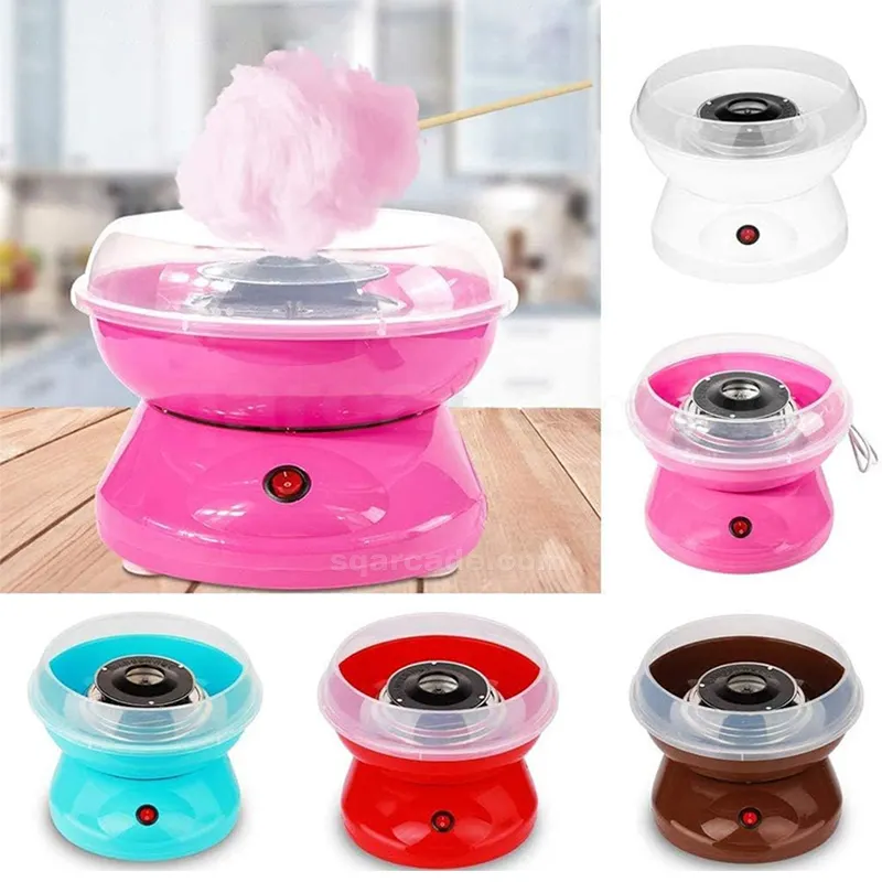 Small Home Appliances Sugar Toy Candy Floss Marshmallow Maker mini Cotton Candy Machine For Kids Gift