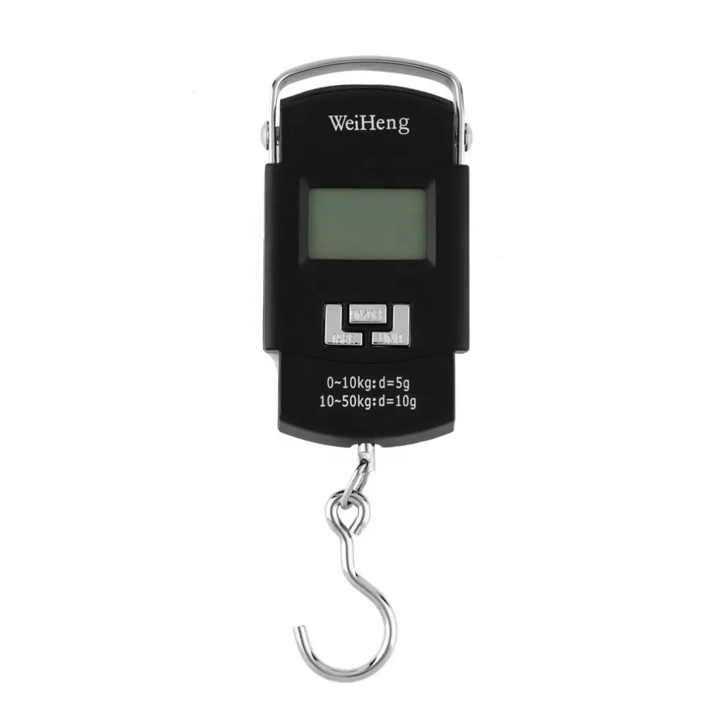 50キロLCD Screen Digital Hanging ScaleとBacklightとHook Electronic Weighing Luggage Scale Travel Balance Scales