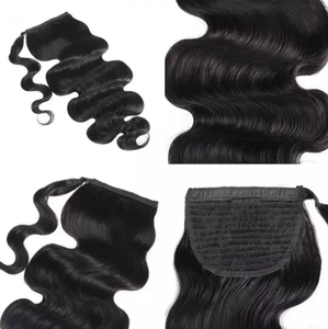 Extensions <span class=keywords><strong>de</strong></span> cheveux humains Remy, cheveux humains, couleur noire, <span class=keywords><strong>Double</strong></span> dessin, sans couture - Product Image 3