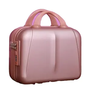 14" ABS PP cosmetic bag New Fashion Makeup handbag luggage for women and man