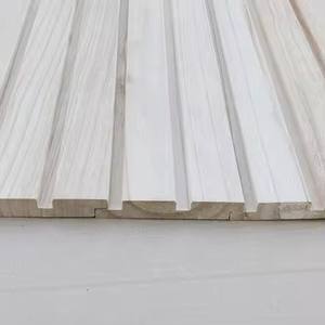 Panneau mural en <span class=keywords><strong>bois</strong></span> de Paulownia, panneau décoratif mural, placage de <span class=keywords><strong>bois</strong></span> ignifuge, décoration murale pour entrepôt de stockage - Product Image 5