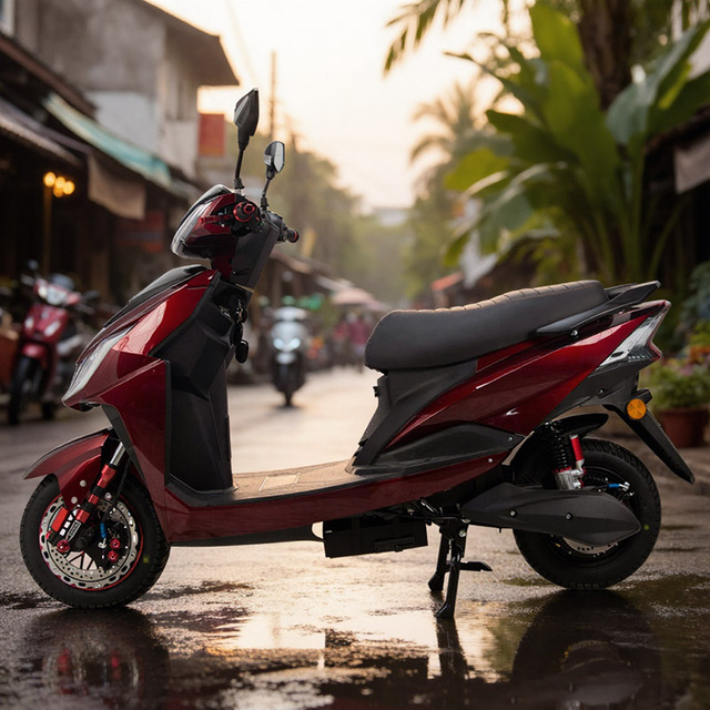 CKD EEC 10/12inch Adult Moto Electric Made in China Electric Motorcycle 600/800W 50km/h Speed Adult Electric Moped for Woman