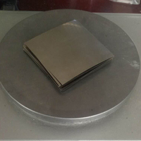 10x10x0.1mm, feuille/plaque de platine pt de pureté 99.99% pour laboratoire