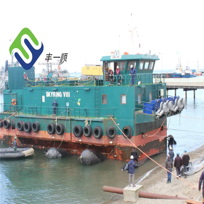 Marine supplies ship launching landing lifting airbags