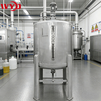 Réservoirs de fermentation en acier inoxydable Ss304/ss316, réservoir IBC pour brasserie, chauffage de réservoir IBC, lavage de réservoir IBC