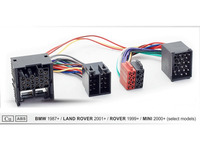 Harness Kabel Radio Otomotif Isolasi PVC Konduktor Tembaga Murni Konektor ISO 12V Cocok untuk MINI LAND ROVER
