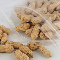 Sachets en plastique transparents à fond plat avec fermeture éclair refermable, emballage alimentaire pour collations