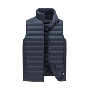 <span class=keywords><strong>Gilet</strong></span> Imbottito di Alta Qualità Personalizzato <span class=keywords><strong>con</strong></span> Zip Integrale, <span class=keywords><strong>Gilet</strong></span> Senza Maniche Leggero e Casual, Caldo per l'Inverno - Product Image 2