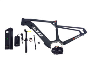 Kit de cadre de vélo électrique 4LEAF EM29 en fibre de carbone, moteur central <span class=keywords><strong>VINKA</strong></span> E21 48V350W, batterie 13AH, écran LED, 45 km/h pour VTT électrique 29 pouces - Product Image 3