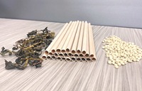Vente directe usine – Meilleures ventes : Pailles jetables écologiques naturelles en gros pour la restauration