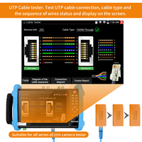 Kit de test de câbles réseau Rsrteng pour RJ45, Cat5, Cat6, 5E, 6E – Mesure de la longueur, localisation des défauts, court-circuit