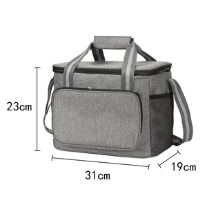 Sac <span class=keywords><strong>isotherme</strong></span> grande capacité personnalisable en tissu Oxford épaissi avec injection d'eau pour réfrigération – Nouveauté - Product Image 2