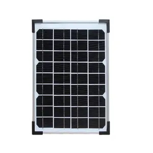 Panel Surya Monokristalin Mini, Ukuran Kecil 10W 20W 30W