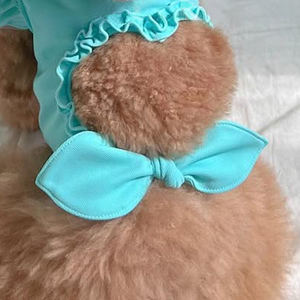 Mascota Primavera Verano amor hueco camiseta sin mangas sombrilla sombrero pequeño <span class=keywords><strong>mediano</strong></span> gato perro <span class=keywords><strong>maltés</strong></span> Yorkshire Terrier mascota al aire libre lindo conjunto - Product Image 5