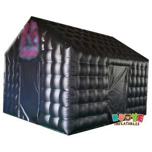 18x15ft PVC Logo Douanes Gonflable Disco Tente pour <span class=keywords><strong>Location</strong></span> Comercial Noir Air Cube Tente Grande Discothèque Disco Party Tente AS5333 - Product Image 1