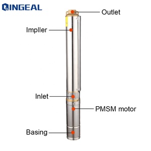 <span class=keywords><strong>3</strong></span>インチDC 48Vブラシレスモーターソーラーウォーターポンピングシステム水中灌漑井戸ポンプ - Product Image 3