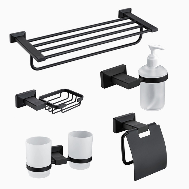 High Quality 5 Piece Metal Bathroom