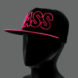 <span class=keywords><strong>EL</strong></span> Cap Tùy Chỉnh Ánh Sáng Lên <span class=keywords><strong>EL</strong></span> Hat/Âm Thanh Kích Hoạt Led Cap/<span class=keywords><strong>EL</strong></span> Nhấp Nháy Cap Với Biến Tần Không Dây Cho Đảng - Product Image 3
