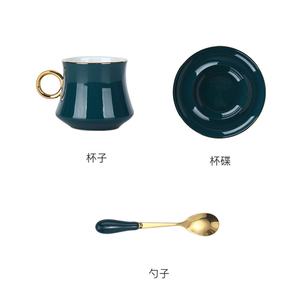 Tazas <span class=keywords><strong>de</strong></span> café <span class=keywords><strong>de</strong></span> cerámica reutilizables, <span class=keywords><strong>de</strong></span> lujo, Europeo, ligero, nuevo estilo, <span class=keywords><strong>2022</strong></span> - Product Image 2