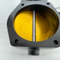 Corps de papillon CNC en aluminium de course 92mm 102mm Noir pour Chevrolet Corvette LS3 LS7 L99 LSX LSA