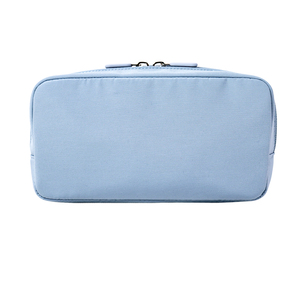 <b>Light</b> Blue Pencil Case With Clear <b>Window</b> And Cute Rabbit Design Stationery Bag - Product Image 3