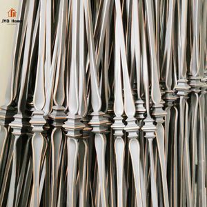 Jyd 1/2 "Matzwarte Holle Ijzeren Lepel Knokkel Balusters Indoor Trap Metalen Spindels Te Koop - Product Image 2