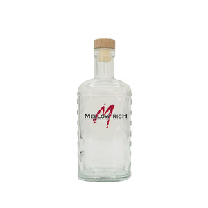 Bouteille à liqueur en verre transparent avec bouchon en liège, 600 ml, extra-flint, pour spiritueux, brandy, vodka, whisky, rhum, <span class=keywords><strong>gin</strong></span>, tequila, boîte - Product Image 3