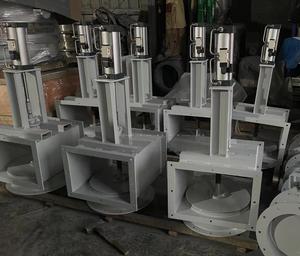 T-type ba chiều rto nâng van van điều tiết khí nén phẳng đẩy van điều tiết cho rto/rco/VOC hệ thống - Product Image 1