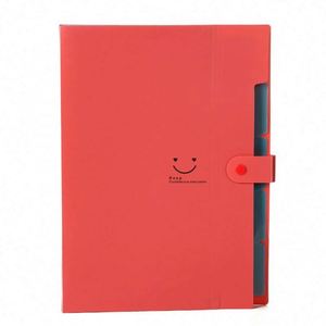 Lot de dossiers extensibles, organiseur de documents en accordéon, dossier en plastique pour papier A4, dossier extensible à 5 poches - Product Image 4
