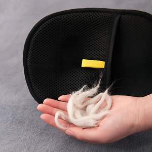 Guantes para Eliminar el Pelo Estático de Mascotas, Cepillo de Doble Vía, Herramienta de Adhesión de Pelo, Guantes Esenciales para el Cuidado de Perros y Gatos, Herramienta de Limpieza de Pelo de Gato - Product Image 2