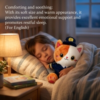 Peluche de chat en coton PP super doux de haute qualité pour collection d'anniversaire - Marque BIPU