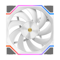 Kit de ventilateurs Infinity Mirror ARGB 3 pièces pour boîtier de PC de jeu, ventilateur de refroidissement du processeur, haute performance, installation facile