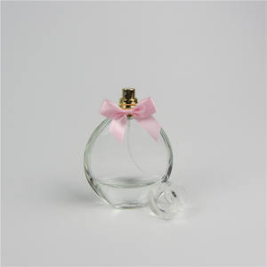 Flacone di Profumo Premium in Vetro Trasparente da 100 <span class=keywords><strong>ml</strong></span> con Fiocco Rosa - Product Image 6