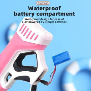 Pistolet à eau électrique à recharge automatique pour adultes et enfants, idéal pour les combats aquatiques estivaux en plein air, à la plage, à la piscine ou dans la cour. - Product Image 5