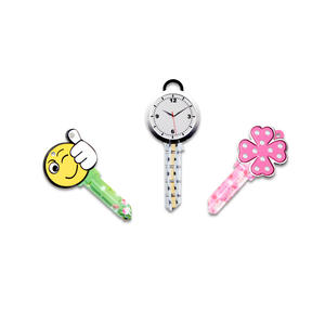 Nueva cara de pétalos rosas llaves en blanco puerta de la habitación llaves en blanco casa puerta llave suministros de <span class=keywords><strong>cerrajero</strong></span> DIY - Product Image 4