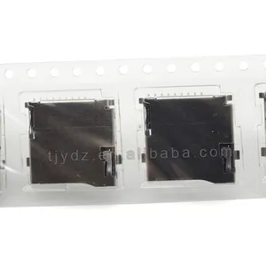 Bom 소싱 자체 탄성 MicroSD 카드 9 핀 리더 소켓 외부 용접 카드 슬롯 소켓 SD 카드 커넥터