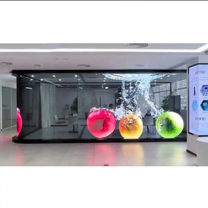 Écran LED transparent <span class=keywords><strong>P5</strong></span> P6 P8, résolution 4K, fréquence de rafraîchissement 3840 Hz, étanche IP65 - Product Image 2