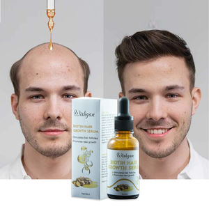 Sérum Capillaire Biologique et Herbacé pour la Croissance des Cheveux Hommes et Femmes, Solution Topique pour Cheveux Clairsemés et Traitement de Repousse à 5 % de Concentration - Product Image 1