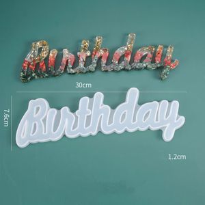 DIY Bienvenido Feliz cumpleaños frase <span class=keywords><strong>de</strong></span> bendición inglés cristal gotas <span class=keywords><strong>de</strong></span> pegamento <span class=keywords><strong>molde</strong></span> listado número colgar el número <span class=keywords><strong>de</strong></span> casa <span class=keywords><strong>molde</strong></span> <span class=keywords><strong>de</strong></span> silicona - Product Image 5