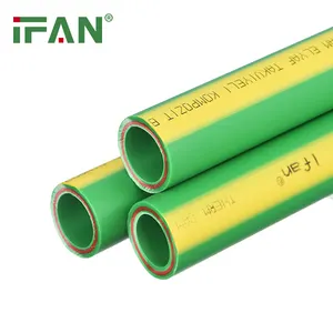 IFAN Hot Selling Fiber Glass Water Pipe Heat Resistant Plastic Tube Durable PPR Pipes