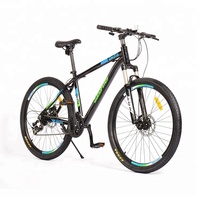 Vélo de montagne 26 pouces, cadre en acier, frein à disque, 21 vitesses
