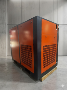 Compresseur d'air à vis KELAIDE 45 kW 16 bars, industriel fixe, double étage, refroidi par air, lubrifié, alimentation CA - Product Image 4