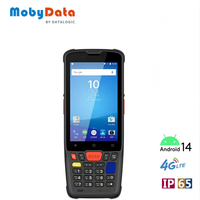 Terminal de collecte de données portable robuste Mobydata SA88 Factory 4 pouces, PDA Android avec scanner de codes-barres 2D pour entrepôt