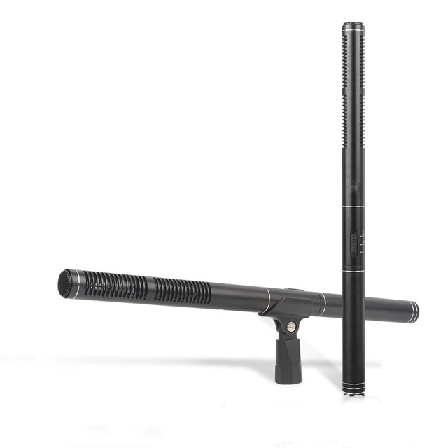 Long Range News Interview Microphone for Camera Recording