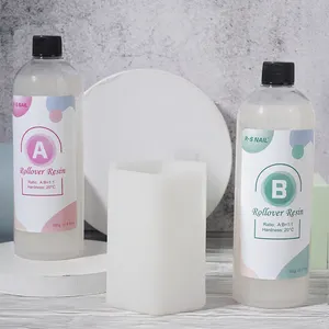 Ab Glue Epoxy and Hardener Non-toxic No Foaming No Yellowing DIY Clear Crystal EpoxyOver Moulding Glue