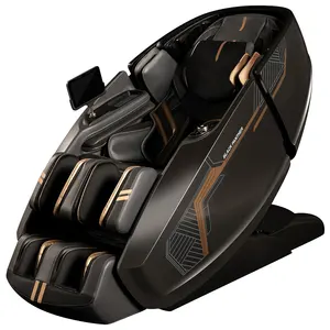 Roai pantera negra 4d zero gravidade luxo rt8900 massagem cadeira dupla núcleo