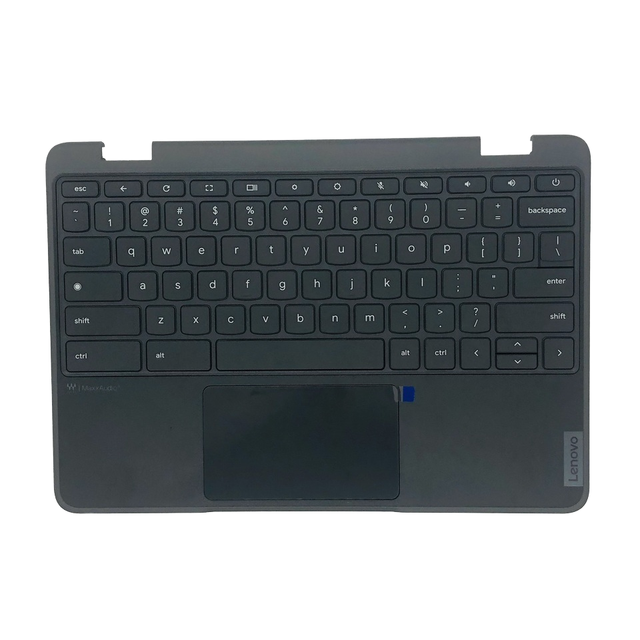 For Lenovo 100e Chromebook Gen 4 Laptop Palmrest C Cover Upper Cover with Keyboard Touchpad 5M11H62892