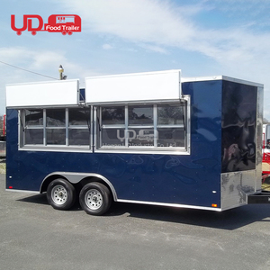 Mobil mutfak restoran dondurma arabası gıda Kiosk Hot <span class=keywords><strong>Dog</strong></span> Taco kamyon tam mutfak ile Pizza gıda römork gıda kamyon - Product Image 1