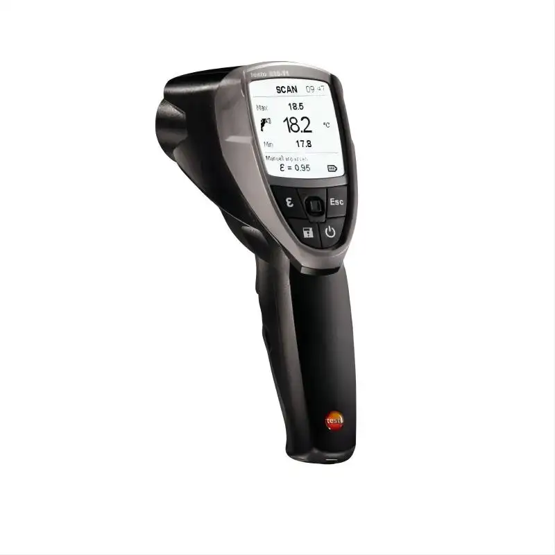 Testo 835-T1 teneke ve temas termometresi 50:1 optik tip K giriş stokta yepyeni