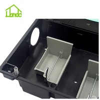 Boîte de station d'appât pour rats à extermination humaine, piège à souris, plastique solide et robuste, réutilisable, écologique, station d'appât pour rongeurs pour la maison et le jardin